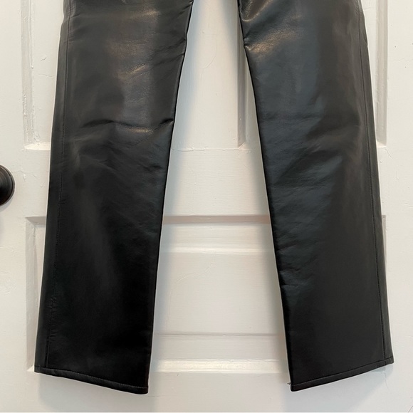 AGOLDE Recycled Leather Fitted '90s Pants - Picture 14 of 16